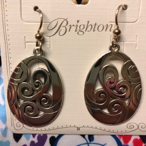Brighton Mingle Silver Dangle Earrings NWT